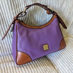 Dooney & Bourke Large Harrison Hobo Purple